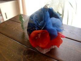 造花ミニブーケ&リース_f0214390_171632.jpg