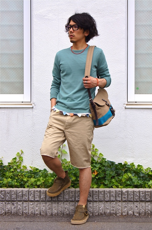 visvim - SIGNALS HEM TEE layered style!!_c0079892_20264100.jpg