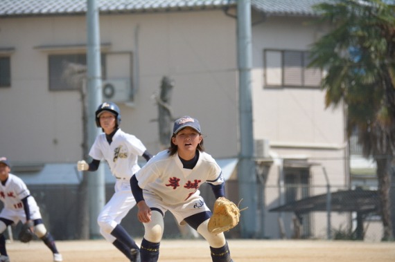 2013岸城中学ソフトボール部　（3年生除く）①_b0249247_20105467.jpg