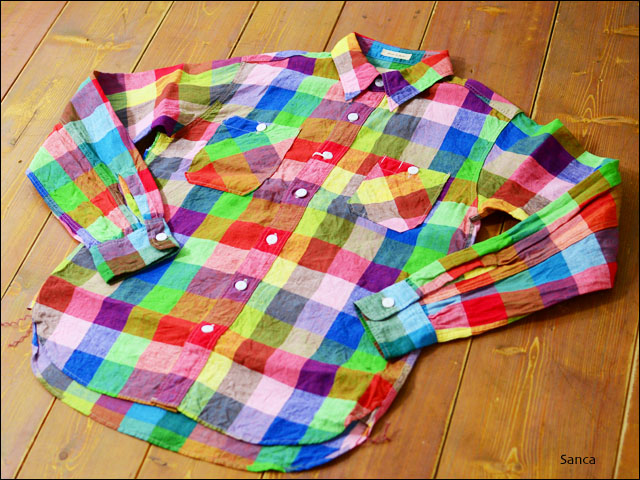 Sanca [サンカ] LINEN MULTI WORK SHIRTS/リネンマルチストワークシャツ [S13SSH02]_f0051306_20483046.jpg