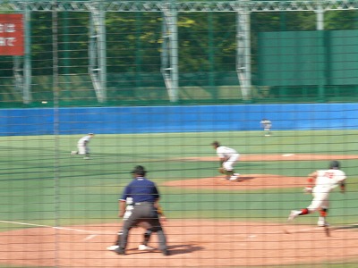 国士舘大対日本大　５月８日　東都大学野球２部_b0166128_8382687.jpg