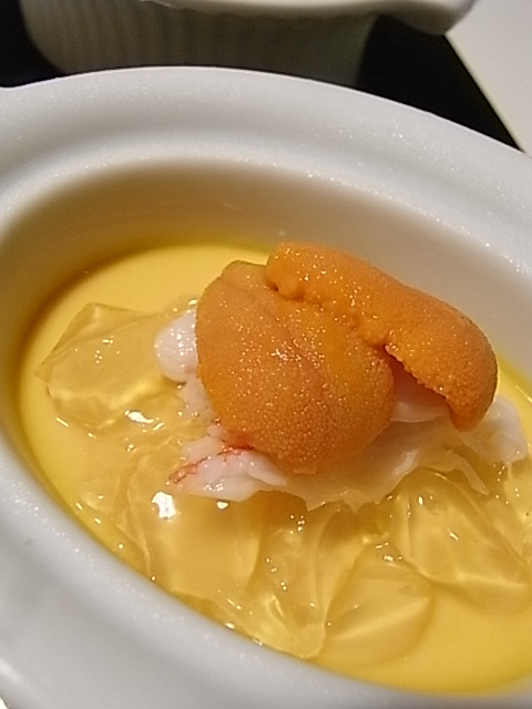 冷製ウニのフラン_b0145846_21393871.jpg