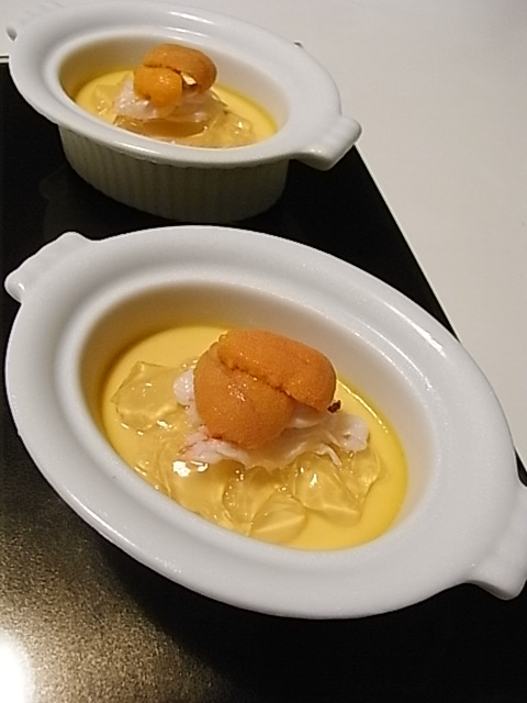 冷製ウニのフラン_b0145846_213945.jpg