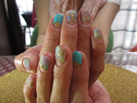 お客様Nail_a0207547_2082165.jpg