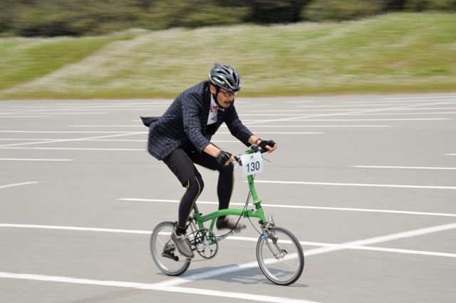 幕張でカッ飛ぶ「Brompton」！＠BJC2013 : 蜜蜂的写真日記
