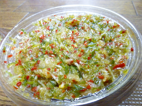 【三和漬物食品】ねぎからし_c0152767_2150954.jpg