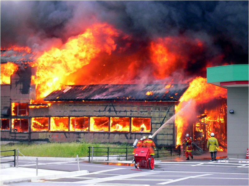 火事だ 気まぐれ写真工房