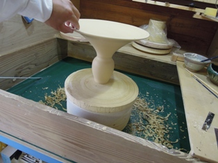 磁器の大きめ花器製作_d0195183_2291287.jpg