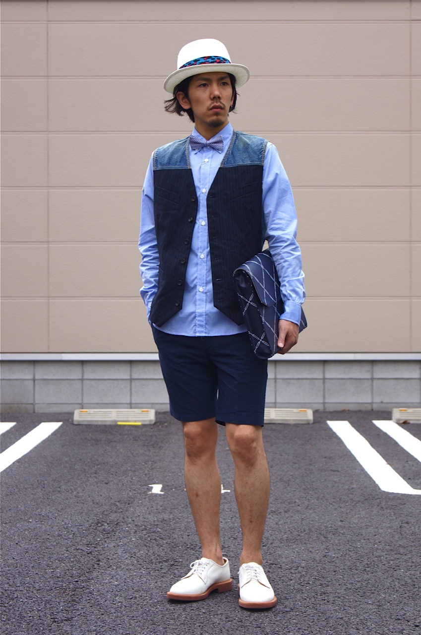 kolor & CdG HOMME & visvim - Gilet layered!!_c0079892_20162098.jpg