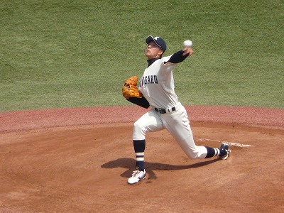 駒澤大対國學院大 5月22日 東都大学野1部_b0166128_10342344.jpg