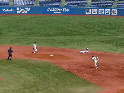 駒澤大対國學院大 5月22日 東都大学野1部_b0166128_12321230.jpg