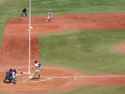 駒澤大対國學院大 5月22日 東都大学野1部_b0166128_1232226.jpg