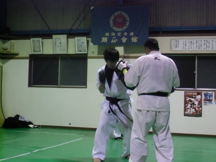 伸一師範代 出稽古 高槻市 フルコンタクト空手 日本空手道 伸武館