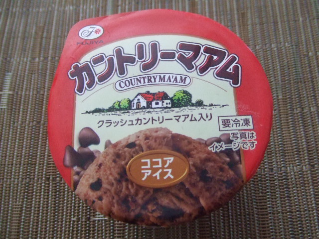 カントリーマアム ココアアイス_f0076001_23232881.jpg