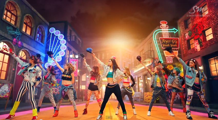 舞台の上のストリート 少女時代 I Got A Boy のリズム パンチャ男とドゥグン女のkな生活 舞台の上のストリート 少女時代 I Got A Boy のリズム パンチャ男とドゥグン女のkな生活