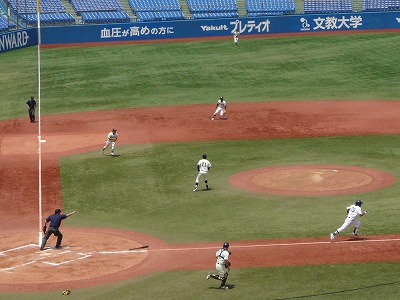 駒澤大対國學院大 5月22日 東都大学野1部_b0166128_16343815.jpg