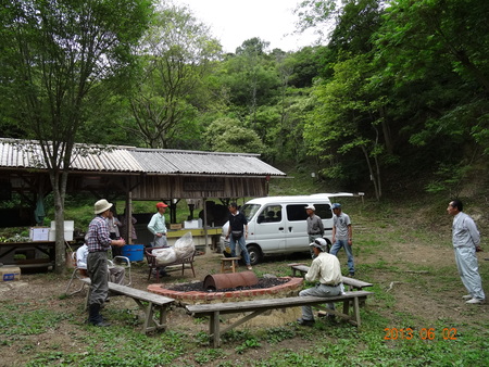 孝子地区住民との交流会　　in　　孝子の森_c0108460_23284055.jpg