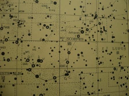 優待特典一覧 村上忠敬/村上処直 全天星図(改訂新版) 昭和33年 いるか書房別館 : 天文、宇宙