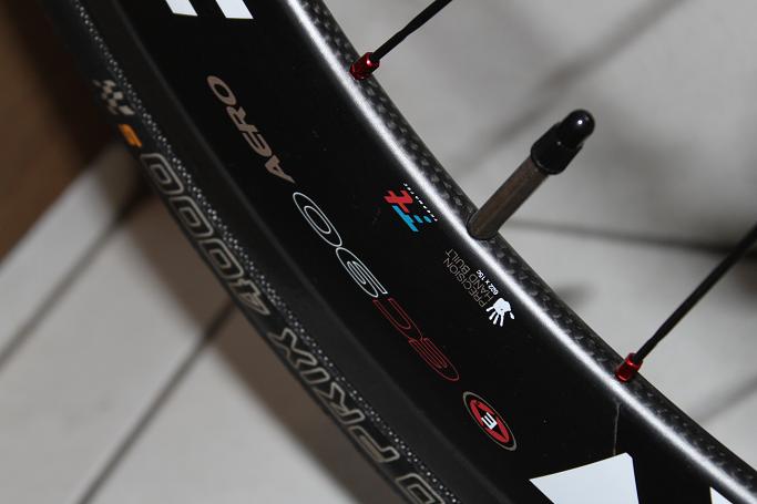 EASTON EC90 AERO clincher (hand made built) その1 EASTON EC90 AERO clincher (hand made built) その1