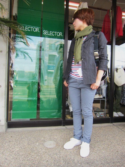 今時期に◎　夏JACKET STYLE (By Yarmo 麻JACKET)。。。STYLE SAMPLE 130！★！_d0152280_0112491.jpg