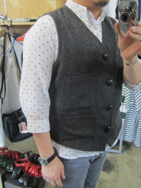 今時期に◎　夏JACKET STYLE (By Yarmo 麻JACKET)。。。STYLE SAMPLE 130！★！_d0152280_01758100.jpg