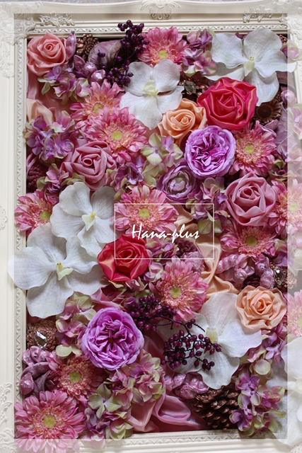 ただいま花絵作成中 花と Hana Plus