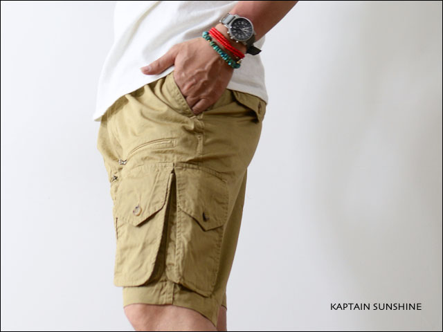 KAPTAIN SUNSHINE [キャプテンサンシャイン] SAFARI SHORTS [KS-P07] /サファリショーツ_f0051306_1438588.jpg