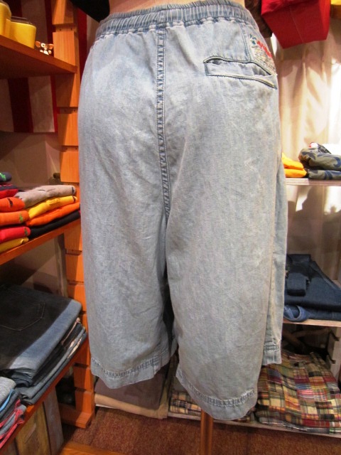 Americana \"6oz DENIM タックキュロット & C/ラミー EASY PT 後染め\" ご紹介_f0191324_9332015.jpg
