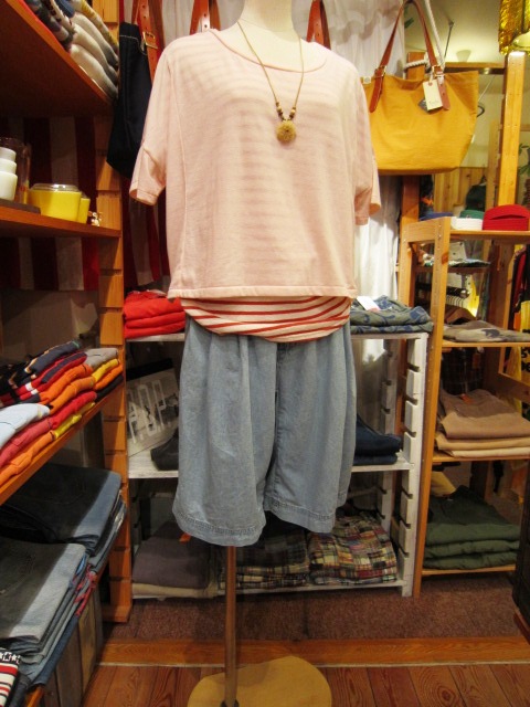Americana \"6oz DENIM タックキュロット & C/ラミー EASY PT 後染め\" ご紹介_f0191324_9341351.jpg