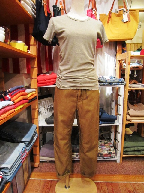 Americana \"6oz DENIM タックキュロット & C/ラミー EASY PT 後染め\" ご紹介_f0191324_9352814.jpg