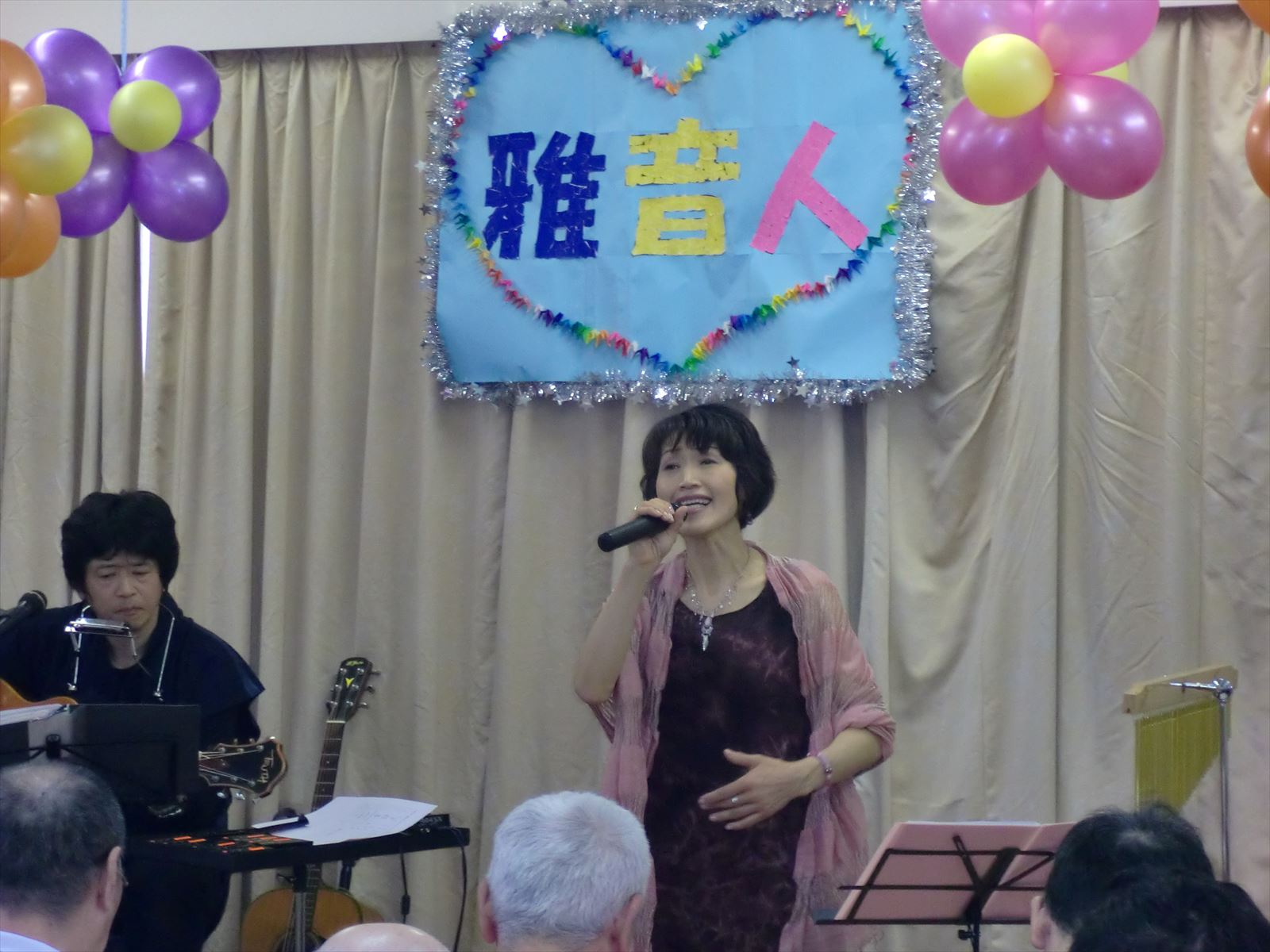 千葉県市川市行徳駅前 らいおんハート言葉のディサービス雅音人コンサートレポート_d0063599_6414931.jpg