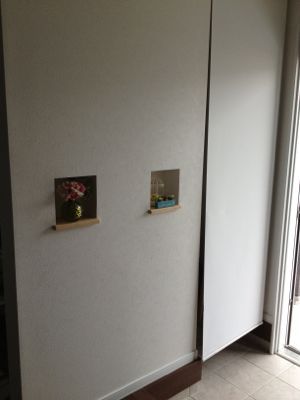 シューズクロークのロールスクリーン 家づくり Our Home シューズクロークのロールスクリーン 家づくり Our Home