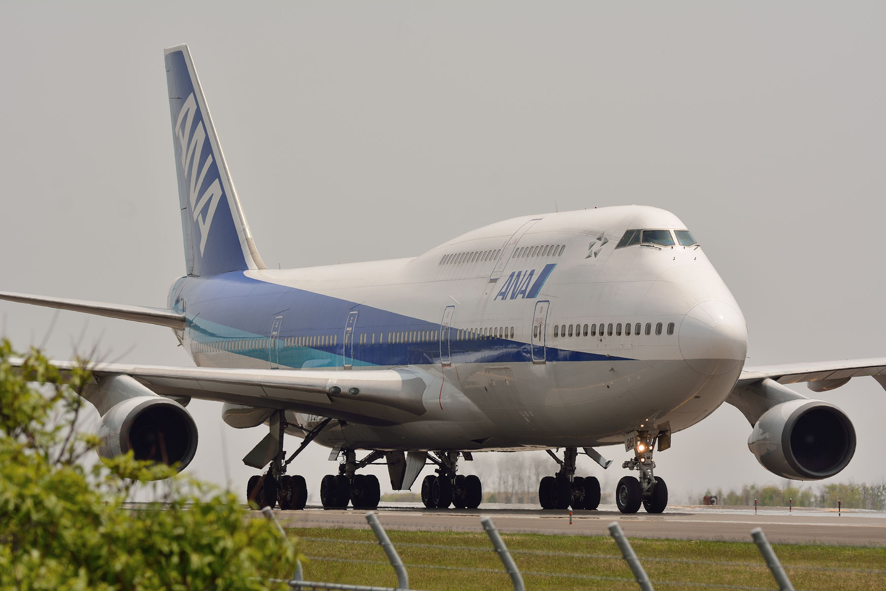 BOEING 747-400D / JA8961 : SKY LOUNGE GARDEN -transporter side- BOEING 747-400D / JA8961 : SKY LOUNGE GARDEN -transporter side-