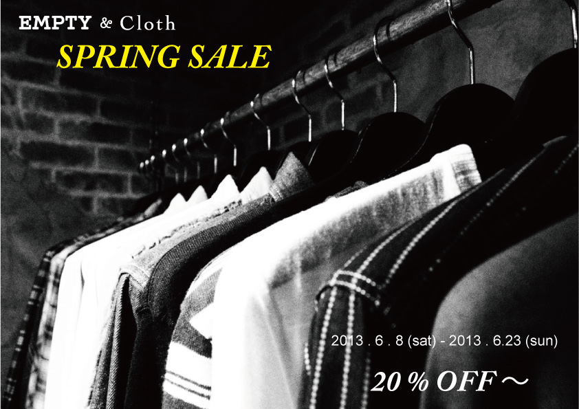 SPRING SALE & Member\'s Card_a0250414_18151650.jpg