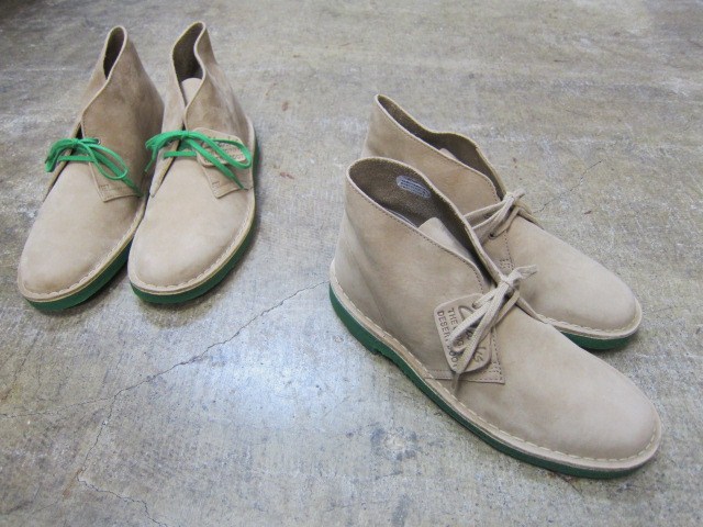 Clarks 限定DESERT Boots 。。。SIMPLE な中に塩梅良いヒネリ!★?_d0152280_23321978.jpg