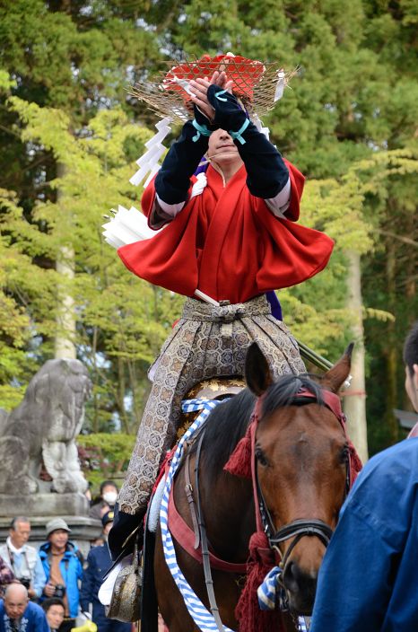 20130504 やんさんま 下村加茂神社 流鏑馬式 4/5_a0263952_13134474.jpg