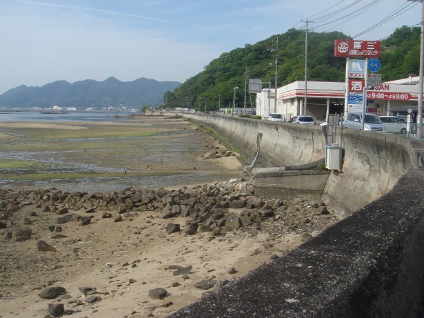 江田島市、江南干潟で陶片拾い その1 : 陶片窟日記 江田島市、江南干潟で陶片拾い その1 : 陶片窟日記