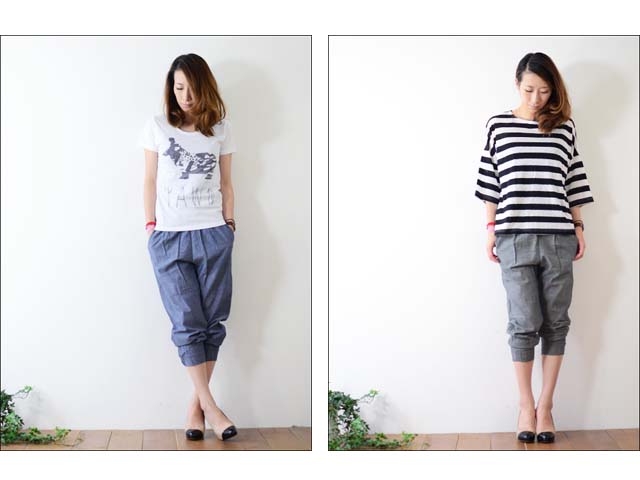 MidiUmi [ミディウミ] tuck easy pants [2-762523] タックイージーパンツ_f0051306_183552.jpg