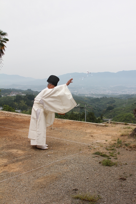 地鎮祭（奈良県西吉野）_e0330135_15155298.jpg