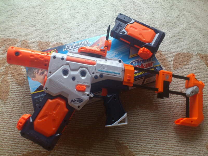 電動ウォーターガン】NERF スーパーソーカー : 徒然なるパパに
