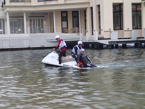 ももち浜アクアスロン大会警戒_a0077071_1684371.jpg