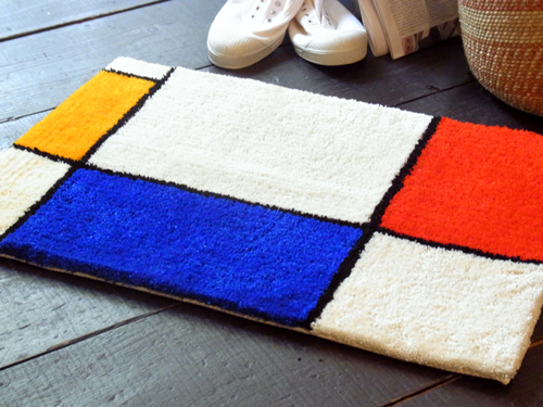 MONDRIAN/MULTI//RINGO/CLOVER Rug mat _a0025778_12155279.jpg