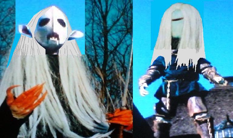 取り替えてみました その3 : オリジナルの怪獣怪人