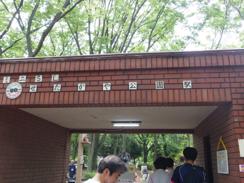 ミニSL&ピクニック&遊び@世田谷公園_e0123104_6191276.jpg