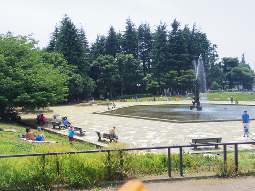 ミニSL&ピクニック&遊び@世田谷公園_e0123104_632682.jpg