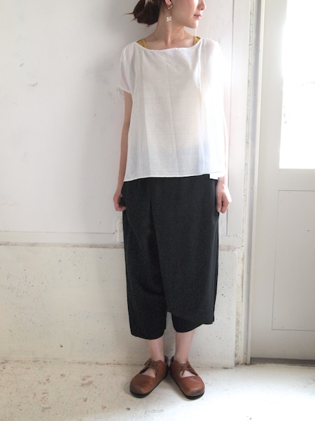 TRAVAIL MANUEL(トラヴァイユマニュアル) R/Lラップパンツ TRAVAIL MANUEL(トラヴァイユマニュアル) R/Lラップパンツ