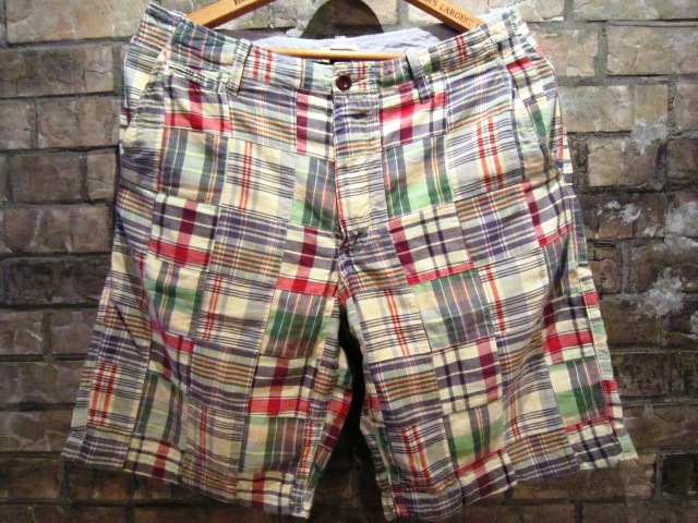 Used \"PATCHWORK SHORTS\" ご紹介_f0191324_9494890.jpg