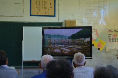 諸鈍小中学校・諸鈍集落合同津波避難訓練_e0028387_23313591.jpg