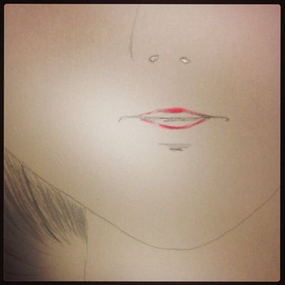 唇 絵へと泳ぐ 唇 絵へと泳ぐ