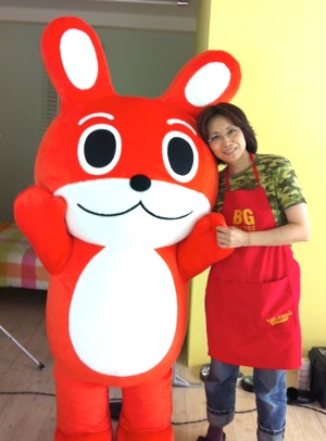 ねんdo エアー式着ぐるみができました ユカデザインの仕事